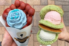 Cauldron Ice Cream is expanding in Orange County, adding its second shop in Irvine. The location, at 14001 Jeffrey Road in the Cypress Village shopping center, debuts Saturday, Jan. 12. Cauldron, a concept founded in Santa Ana in 2015, uses a fanciful cone called the Puffle, a waffle cone with a certain 3D effect (seen at left) inspired by Hong Kong street food. (Courtesy of Cauldron Ice Cream)